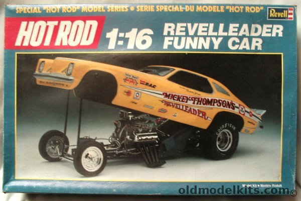 Revell 1/16 Pontiac Grand Am Revelleader Funny Car, 7444 plastic model kit